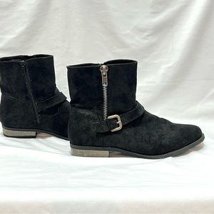 Black Rampage Ankle Boots size 8 1/2